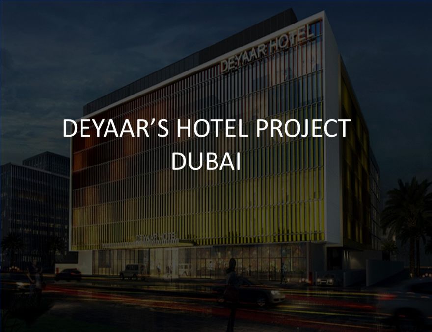 Deyaar&rsquo;s hotel project in Al Barsha, Dubai